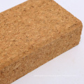 Natural high density wholesale customized cork yoga block